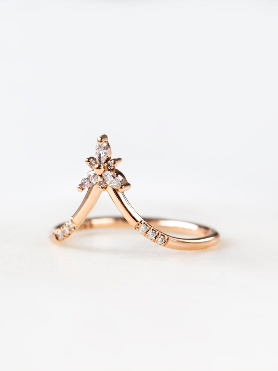 hiddenspace jewelry fine jewelry los angeles art deco design vintage jewelry modern jewelry unique ring stackings scarlett band