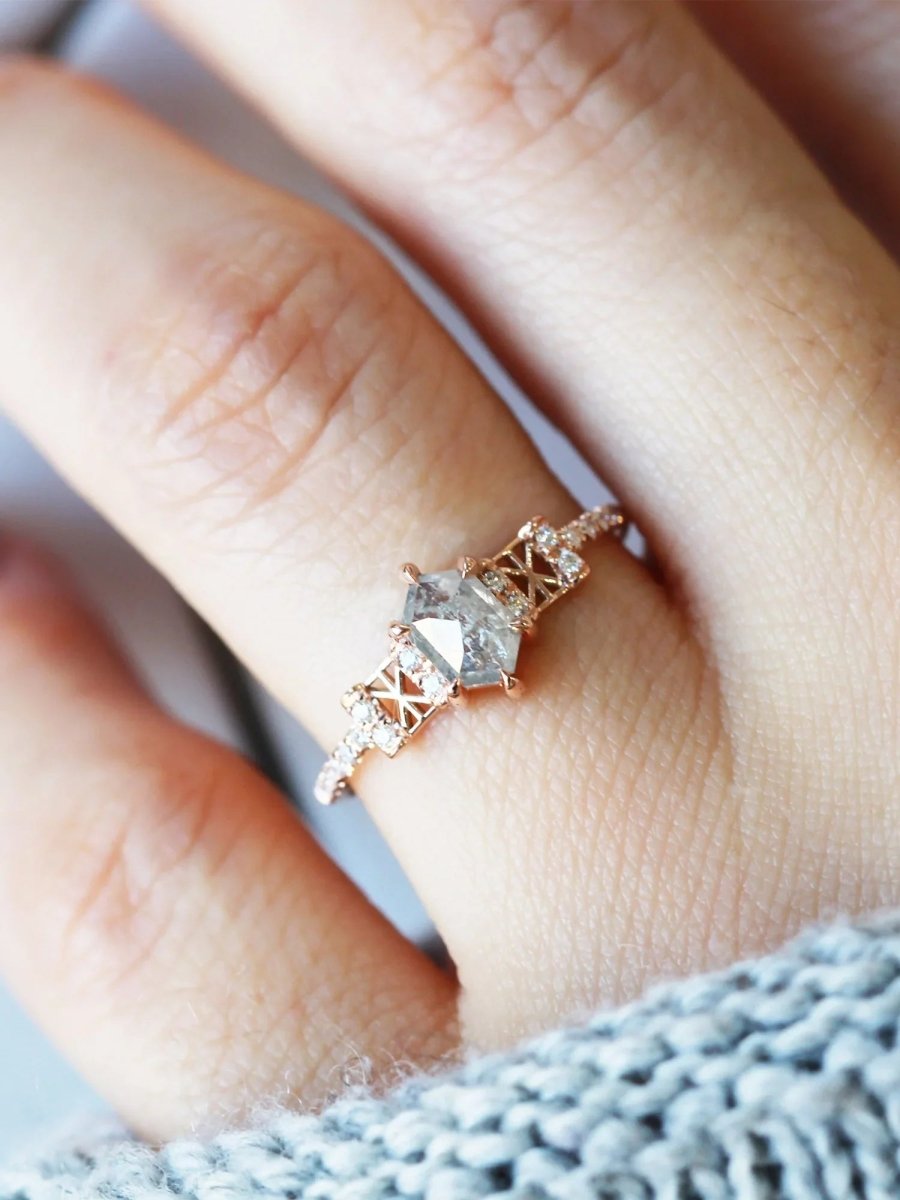 hiddenspace-engagement-rings-snowflake-salt-and-pepper-diamond-14k-hand_1