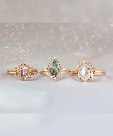 5 Diamond Alternative Engagement Rings