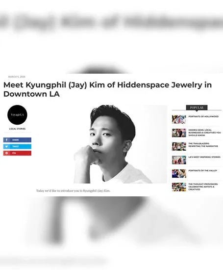 Meet Jay Kim of Hiddenspace Jewelry in Downtown LA - HIDDENSPACE