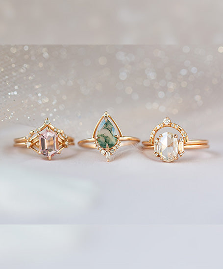 5 Diamond Alternative Engagement Rings