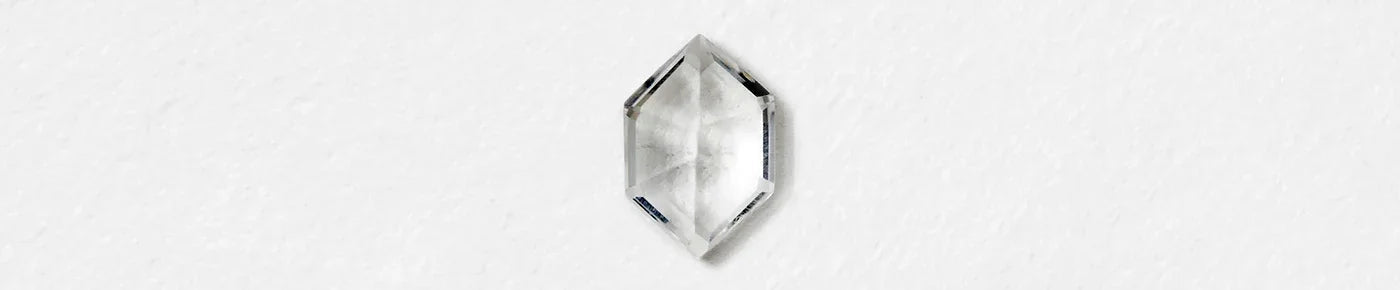 Hexagon (Tourmalinated Quartz) - HIDDENSPACE