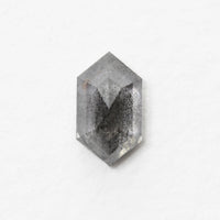0,96 CT Salz und Pfeffer Hexagon Inventory SKU SPHEXU-01