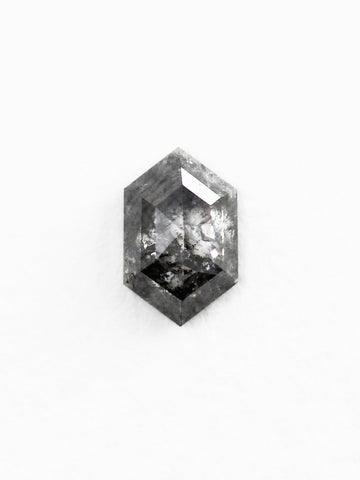 1.01CT Salt and Pepper Hexagon Inventory SKU SPHEX-18