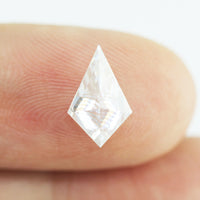 1.05CT White Moissanite Inventory SKU MSKITE-01