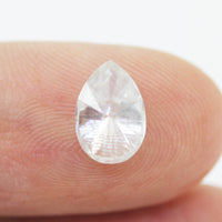 1.43CT White Moissanite Inventory SKU MSPEAR-01