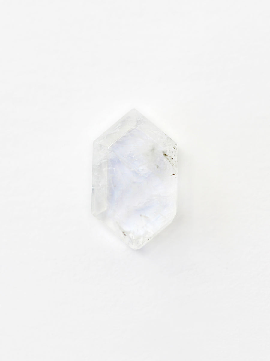 1.76CT White Moonstone Inventory SKU MNHEX-01