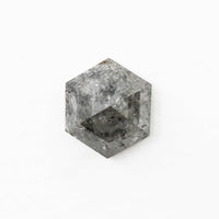 1.92CT Salt and Pepper Hexagon Inventory SKU SPHEXU-07