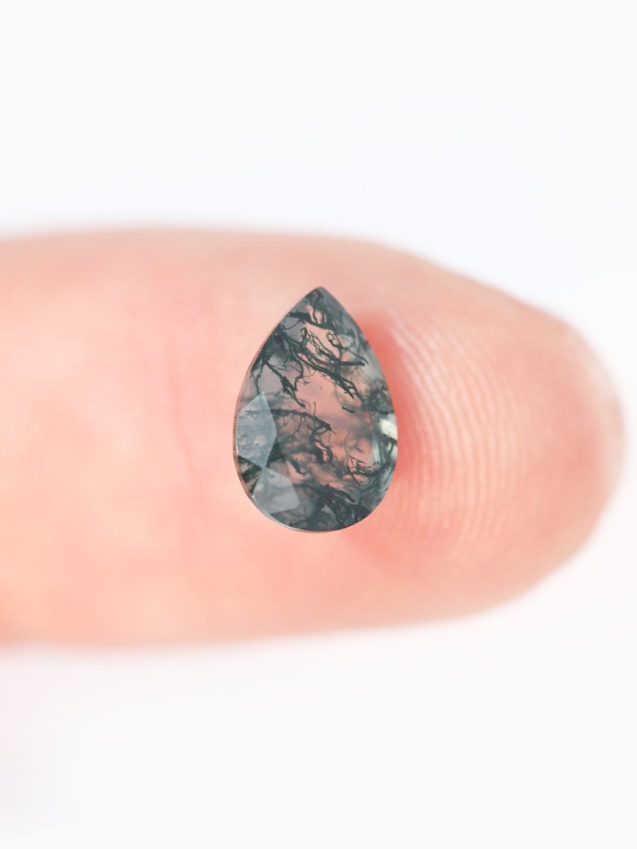 1.05CT Moss Agate Inventory SKU MAPEAR-06