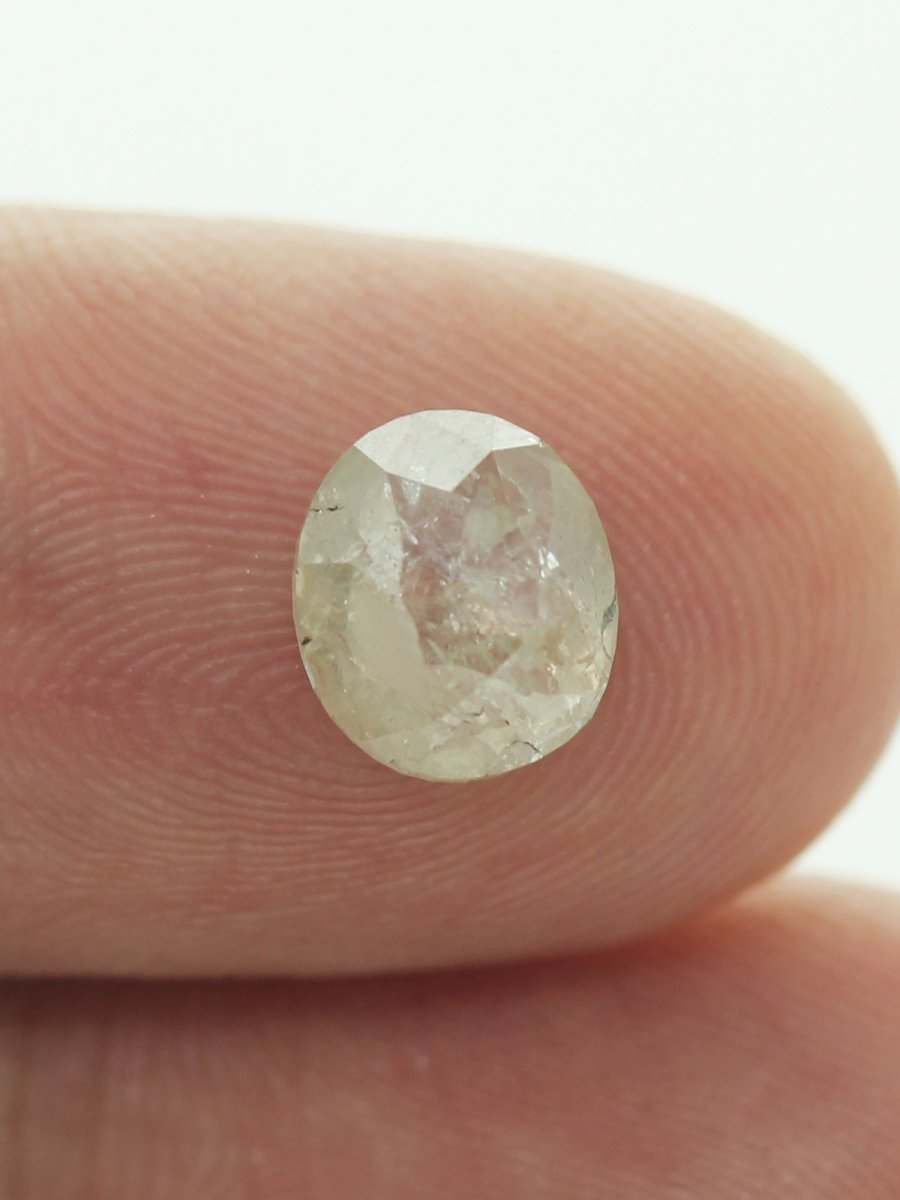 1,05 ct Salz und Pfeffer ovales Inventar SKU SPOVALU-01