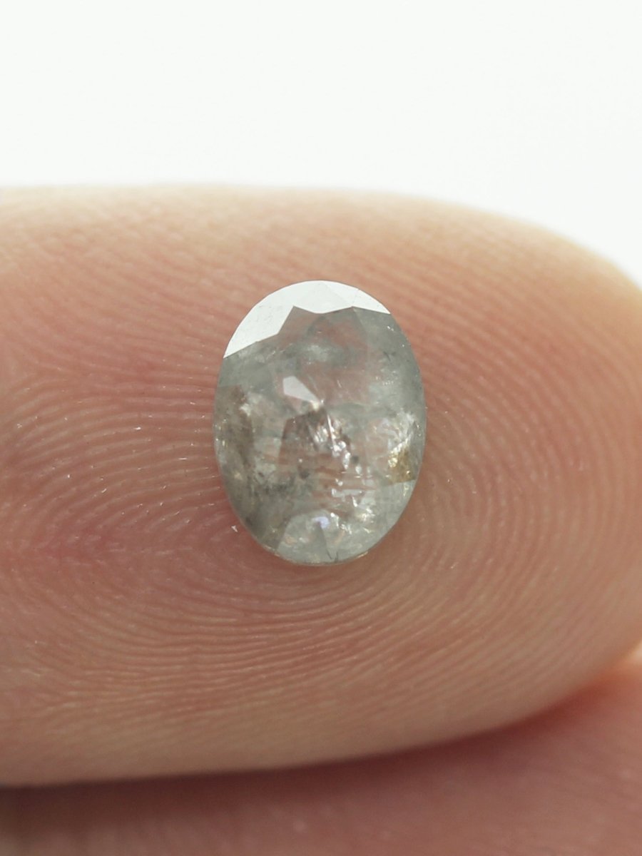 1,05 CT Salz- und Pfeffer-Oval-Inventar SKU SPOVALU-02