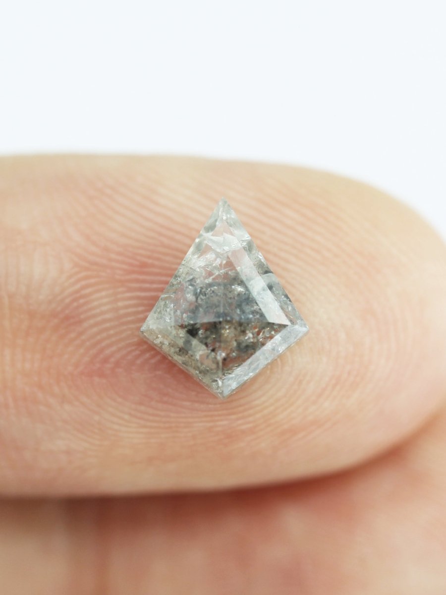 1.11CT Salt and Pepper Kite Inventory SKU SPKITE-03