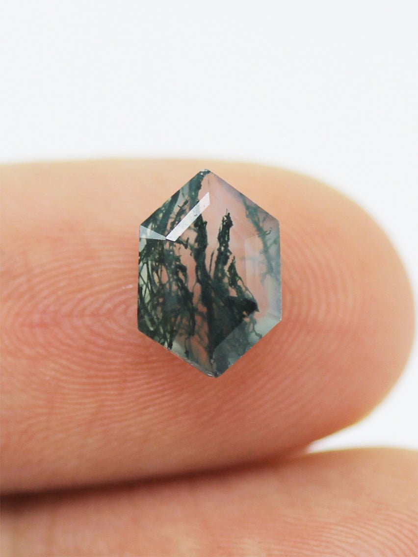 1.25CT Moss Agate Inventory SKU MAHEX-13