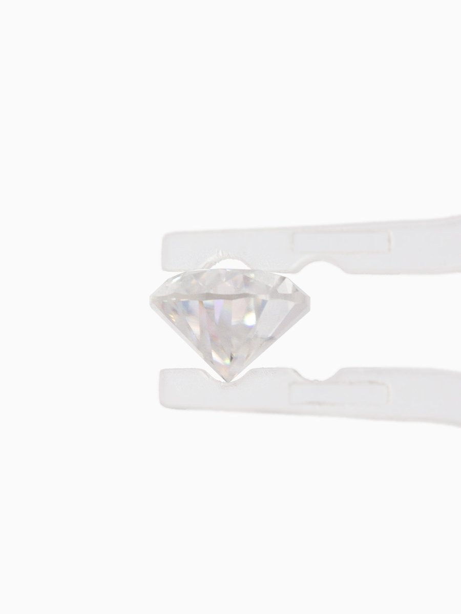 1.25CT White Moissanite Inventory SKU MSPEAR-06 - HIDDENSPACE