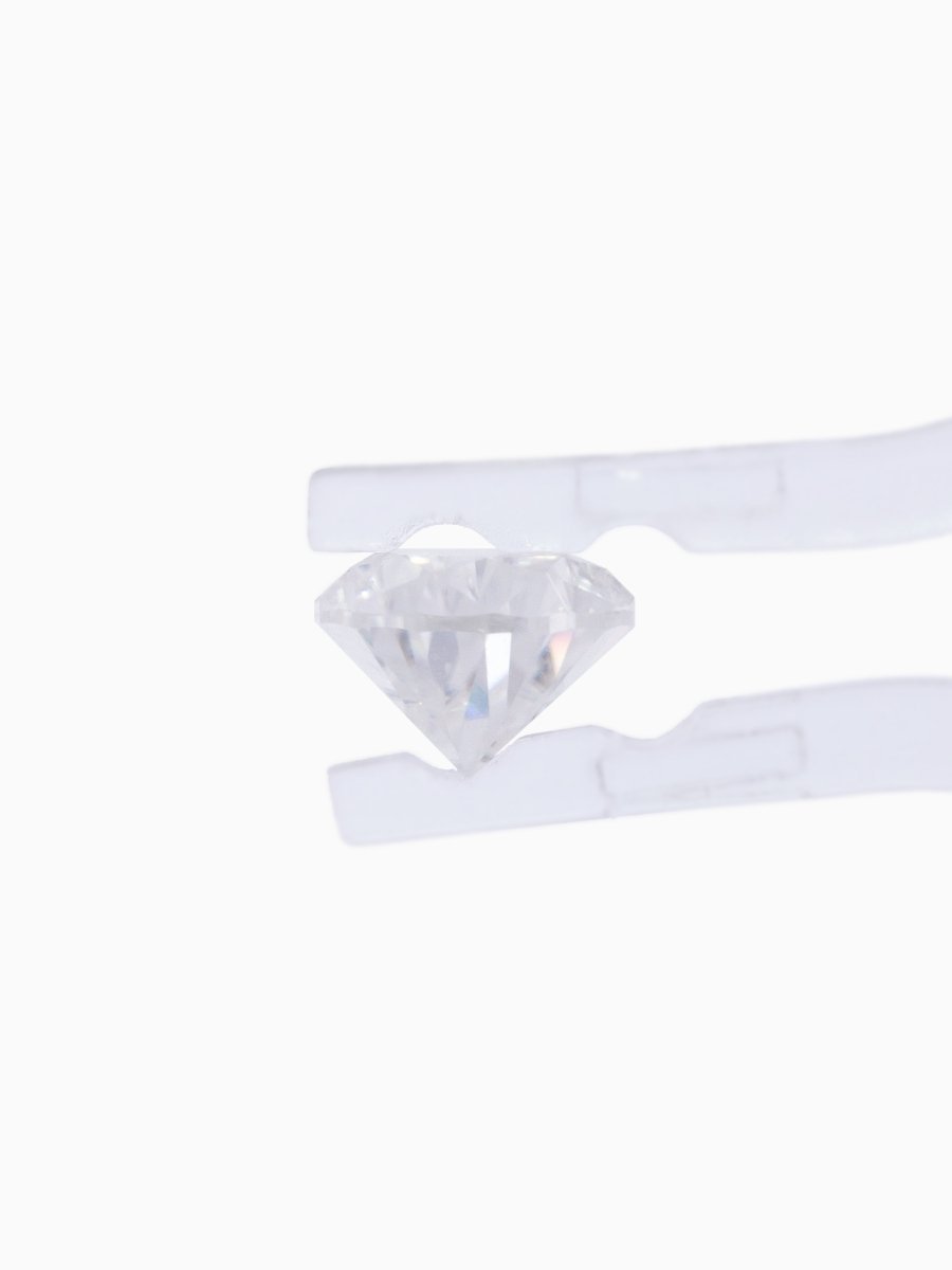 1.28CT White Moissanite Inventory SKU MSPEAR - 02 - HIDDENSPACE