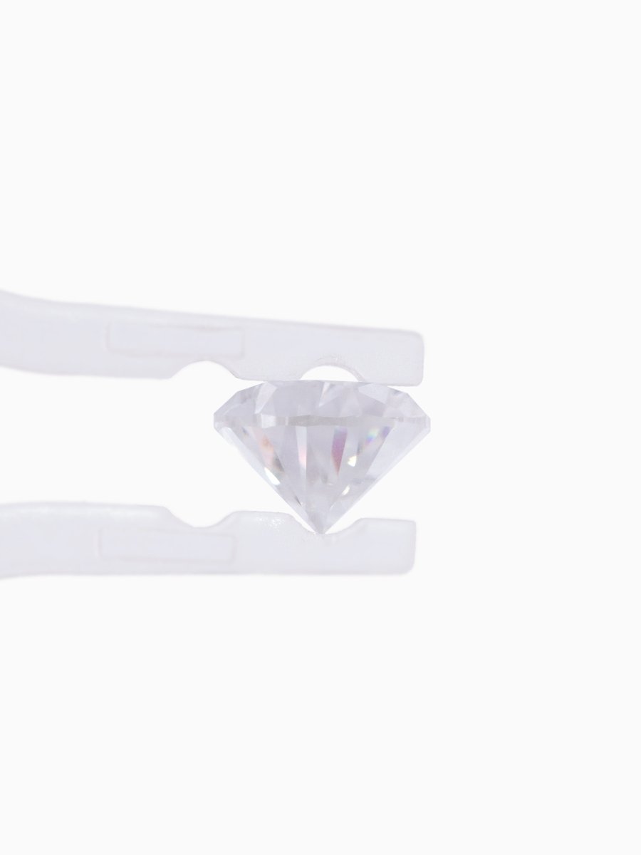 1.28CT White Moissanite Inventory SKU MSPEAR-05