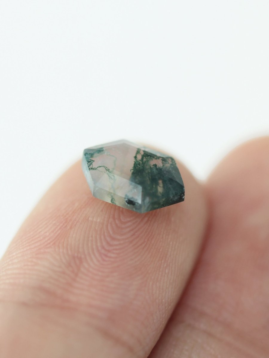 1.37CT Moss Agate Inventory SKU MAHEX-06