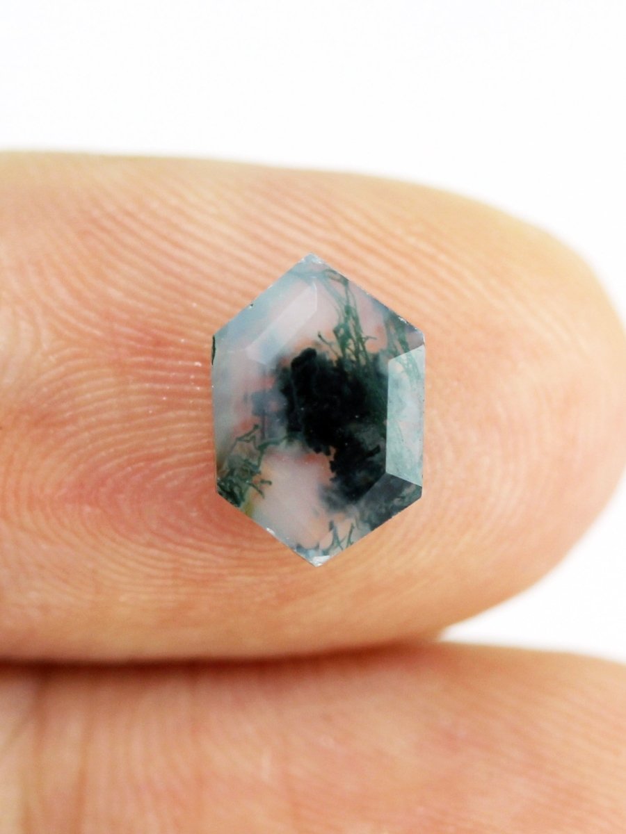 1.40CT Moss Agate Inventory SKU MAHEX-17