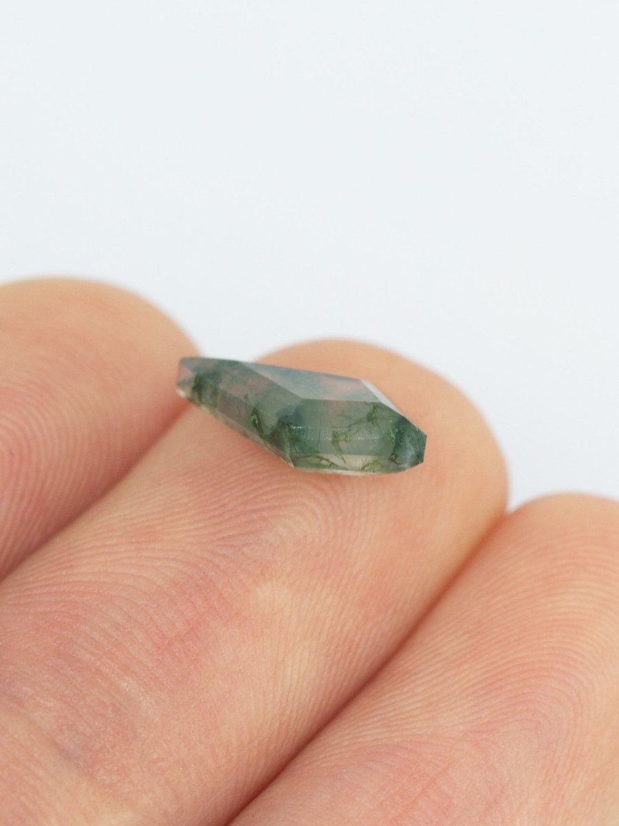 Inventaire d'agate mousse 1,67 CT SKU MAKITE-09