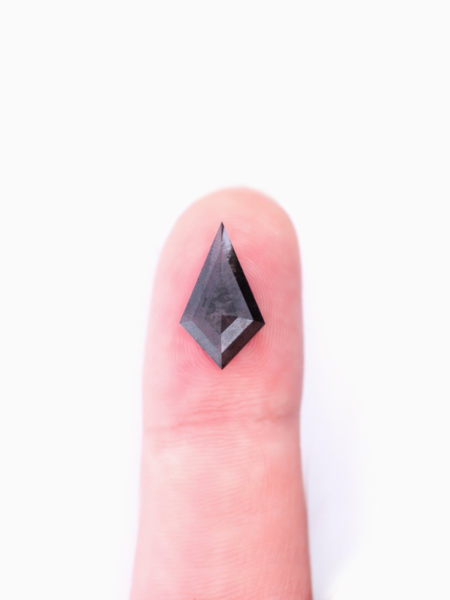 1.58CT Salt and Pepper Kite Inventory SKU SPKITEL-02