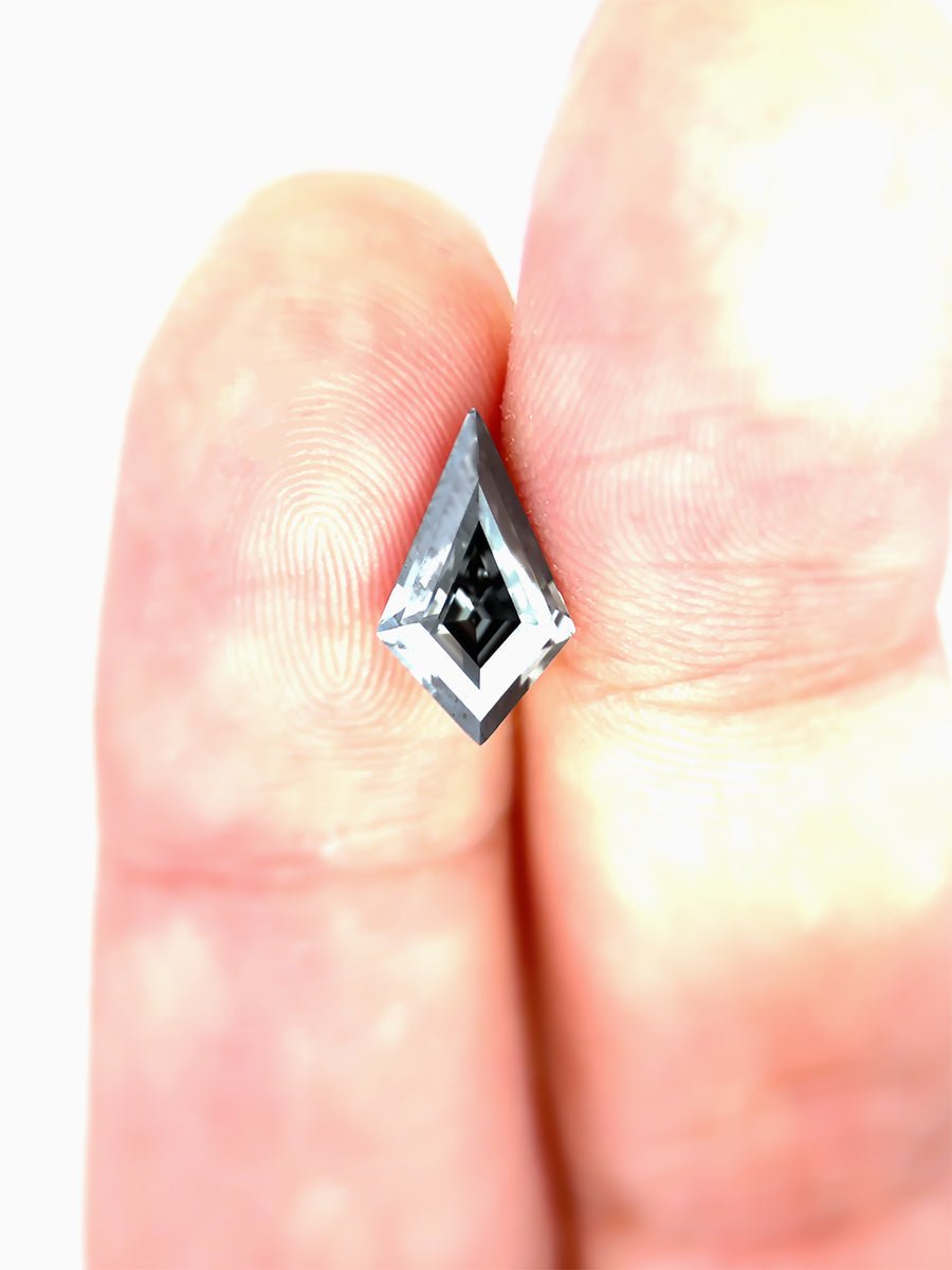 1.62 CT Black Moissanite Kite Inventory SKU MSKITE - K - 01 - HIDDENSPACE
