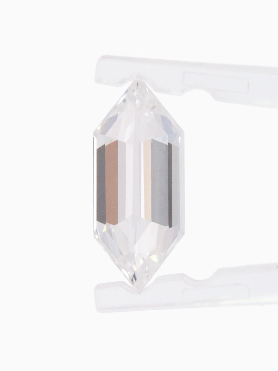 1.70CT White Diamond Hexagon Inventory SKU WDHEXL - 02 - HIDDENSPACE