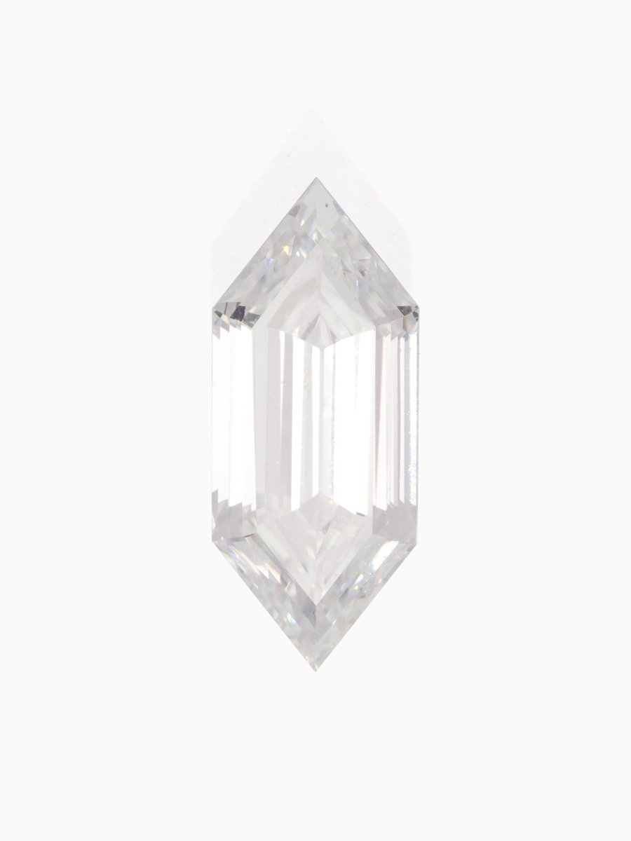 1.70CT White Diamond Hexagon Inventory SKU WDHEXL-02