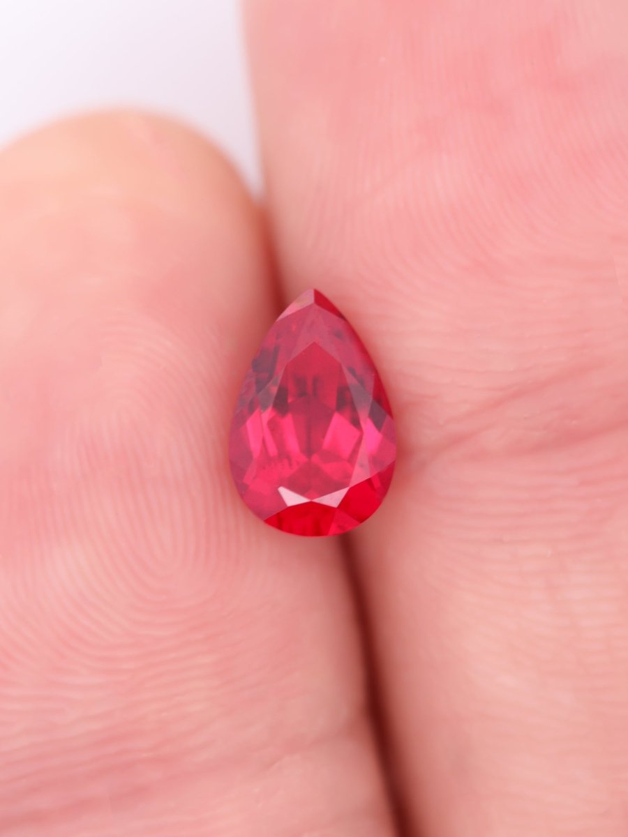 1.72CT Ruby Pear Inventory SKU RBPEAR - 02 - HIDDENSPACE