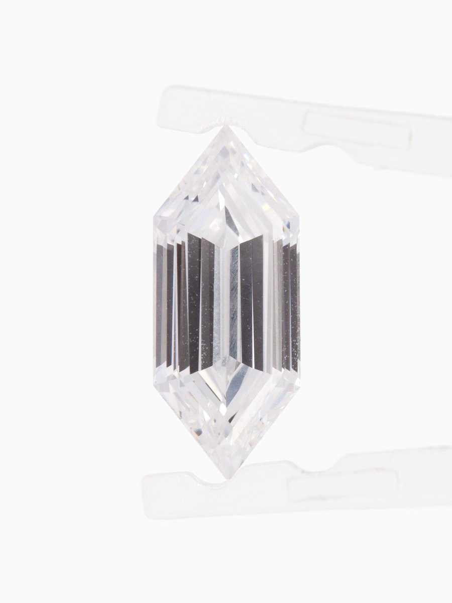 1.75CT White Diamond Hexagon Inventory SKU WDHEXL - 01 - HIDDENSPACE