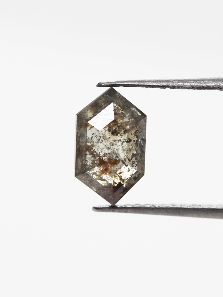 1,81 CT Salz- und Pfeffer-Sechskant-Inventar SKU SPHEXU-02