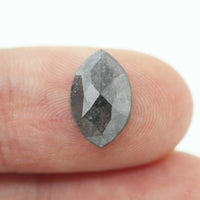 2.21CT Salt and Pepper Marquise Inventory SKU SPMARQUISE-07