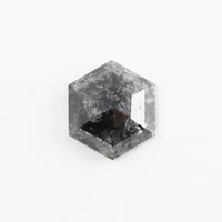 Inventaire hexagonal sel et poivre 1,90 ct SKU SPHEX-04