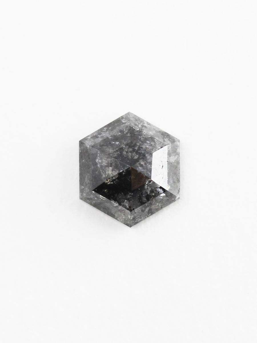 1,90 CT Salz- und Pfeffer-Sechskant-Inventar SKU SPHEX-04