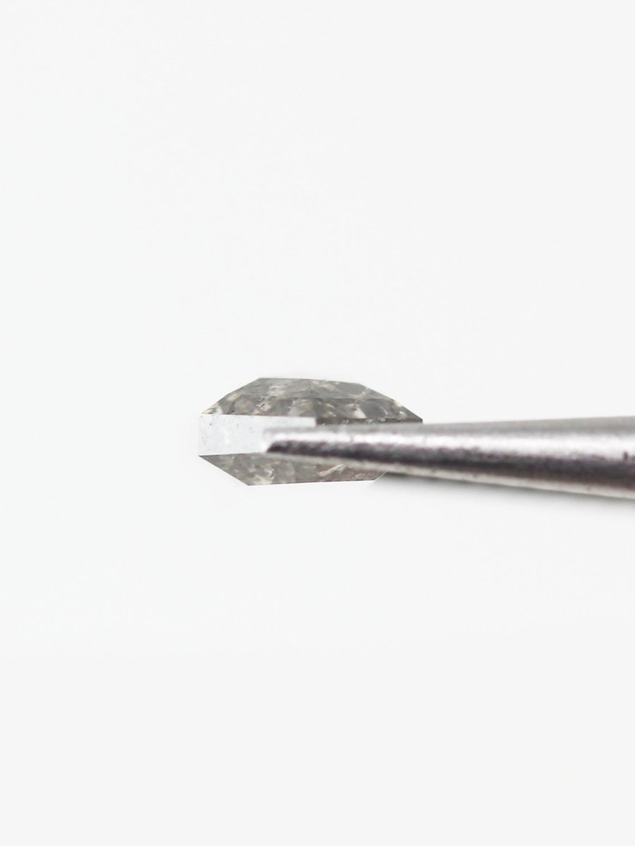 2.06CT Salt and Pepper Hexagon Inventory SKU SPHEX-49