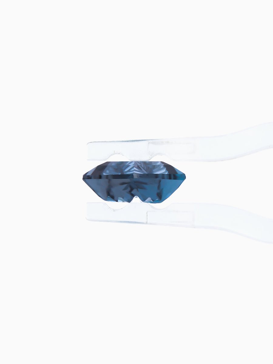 2.10 CT Designer - Cut Deep Blue Topaz Kite Inventory SKU DTPKITE - 01 - HIDDENSPACE