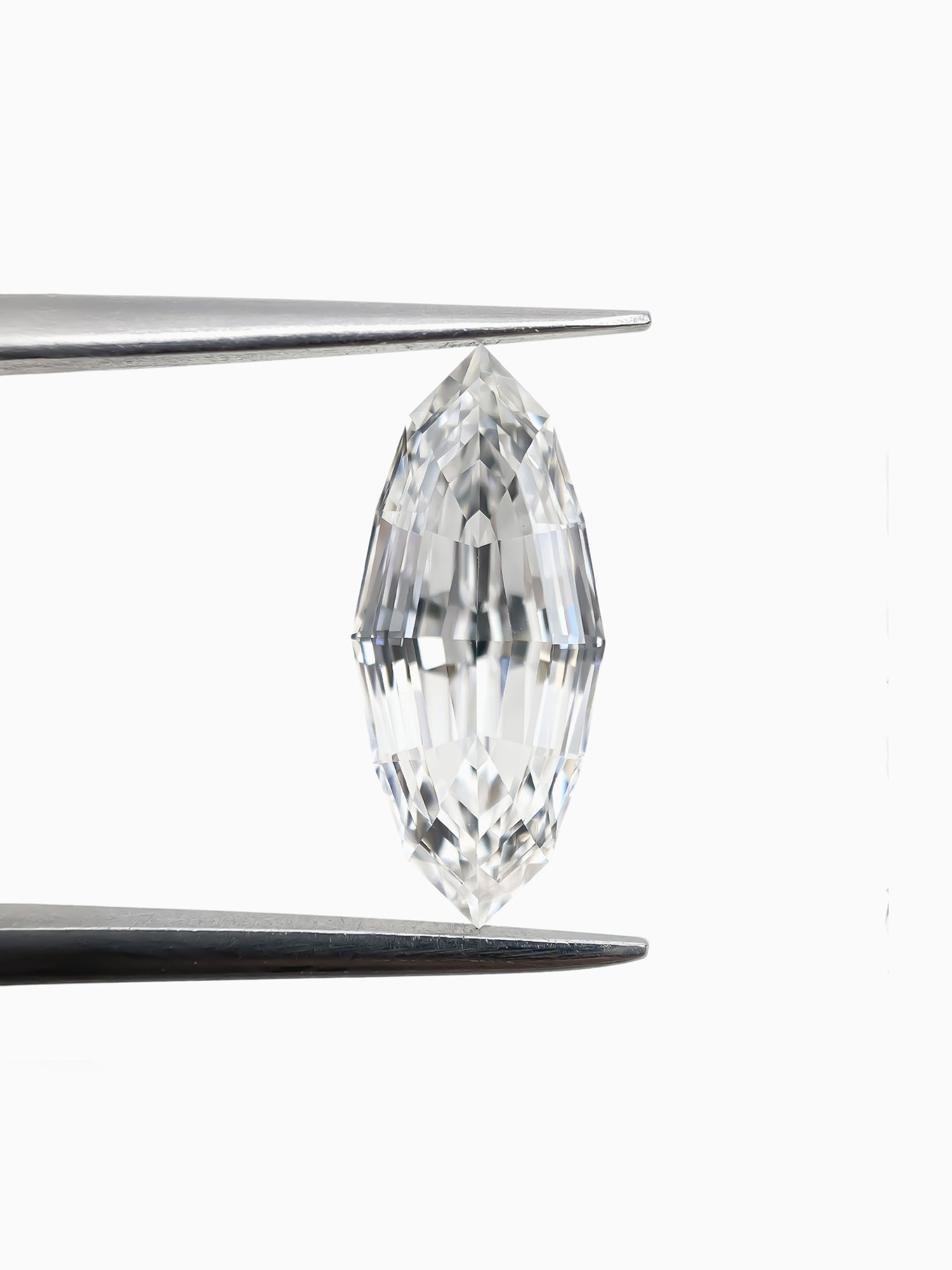2.12ct | F/VVS2 Marquise Shape Step Cut Lab Diamond (IGI) - HIDDENSPACE