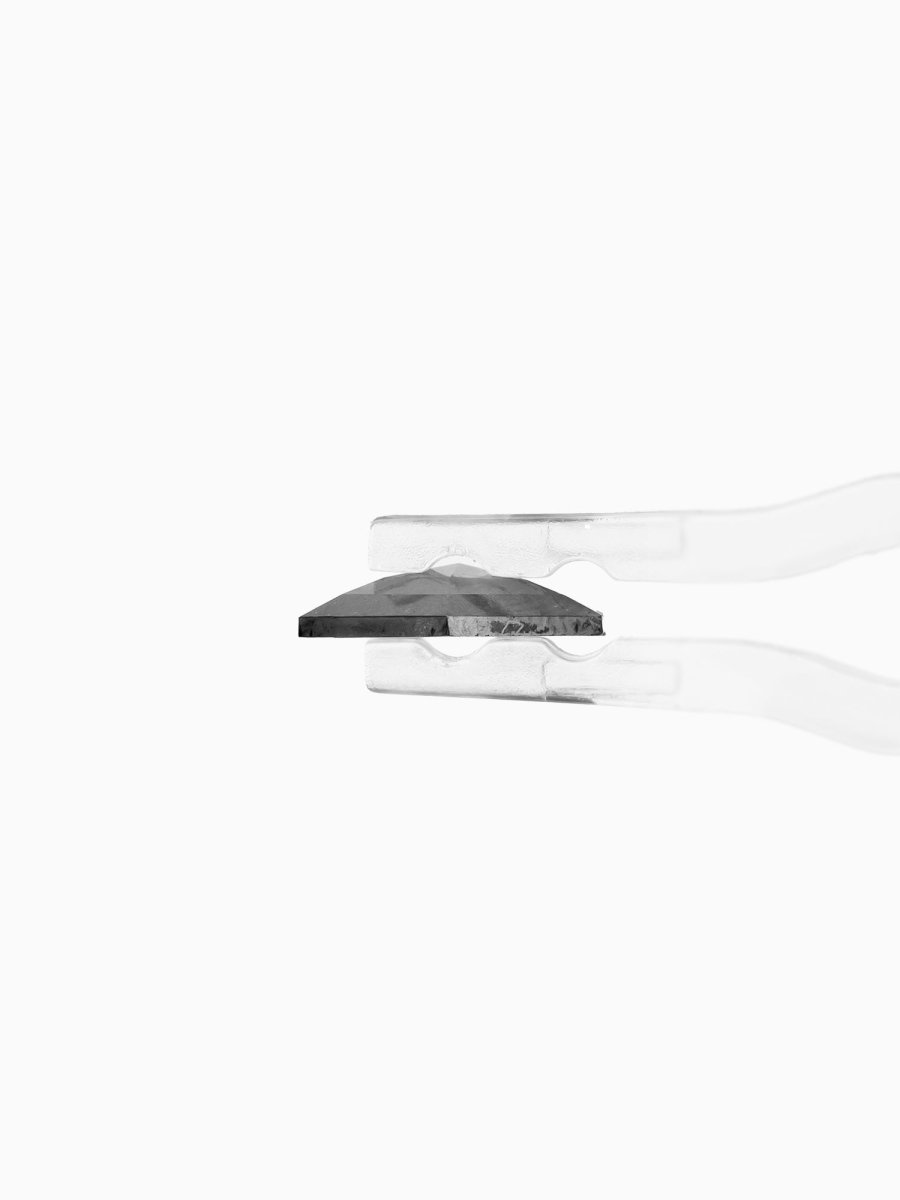 2.19CT Lab - Grown Salt and Pepper Hexagon Inventory SKU SPHEXL - 05 - HIDDENSPACE