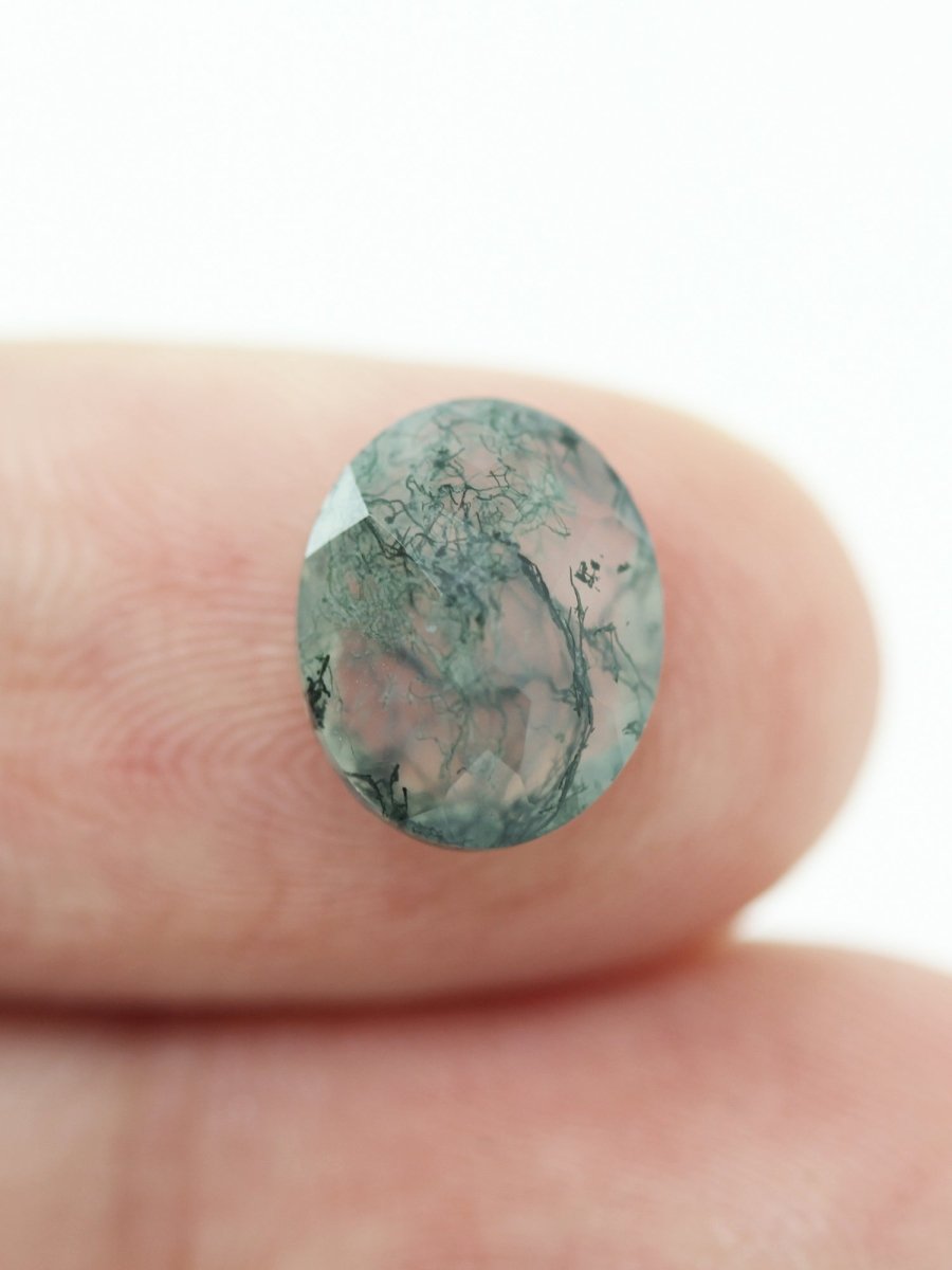 2.34CT Moss Agate Inventory SKU MAOVAL-03