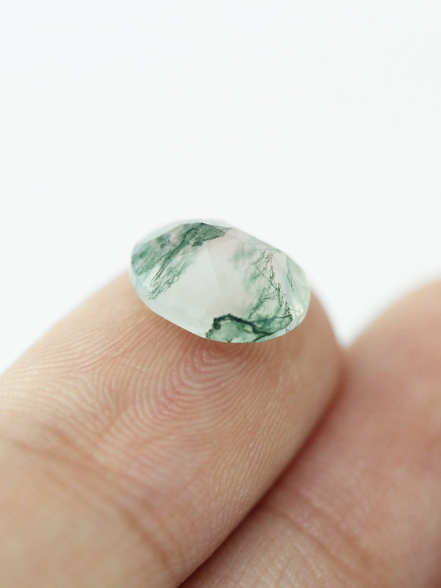 Inventaire d'agate mousse 2,41 ct SKU MAOVAL-04