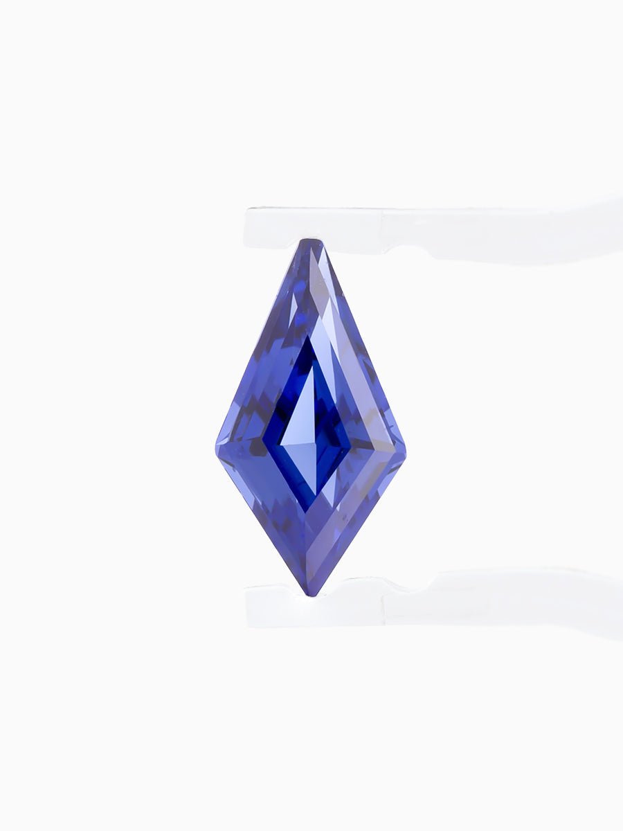 2.53CT Lab - Grown Blue Sapphire Kite Inventory SKU SAKITEL - 04 - HIDDENSPACE