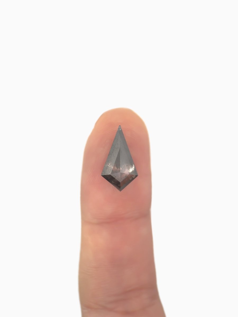 2.62CT Salt and Pepper Kite Inventory SKU SPKITEL - 17 - HIDDENSPACE