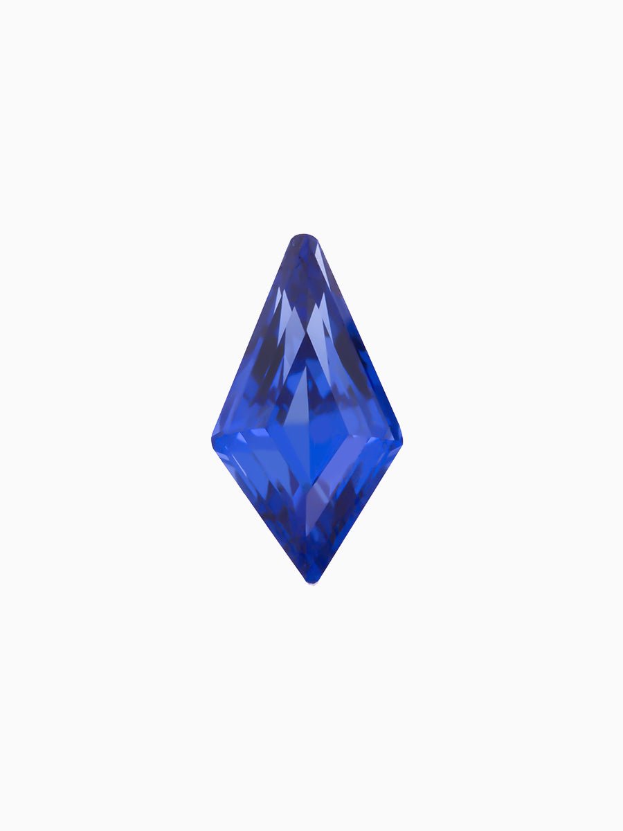 2.76CT Lab - Grown Blue Sapphire Kite Inventory SKU SAKITEL - 01 - HIDDENSPACE