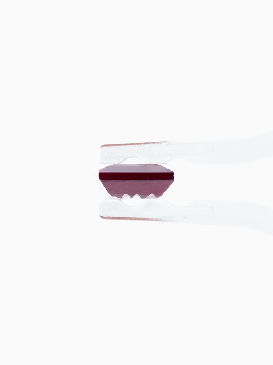 2.97 CT Designer - Cut Red Garnet Baguette Inventory SKU DGNBAG - 01 - HIDDENSPACE