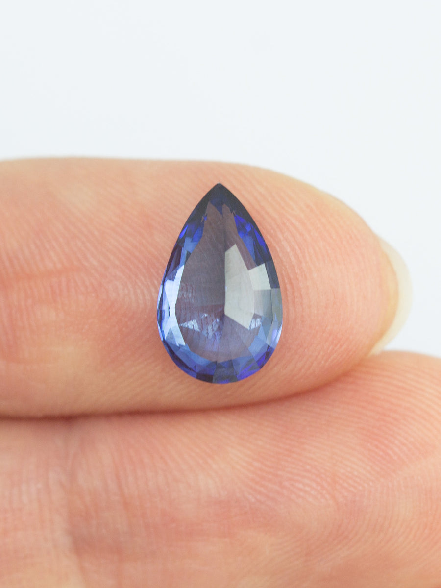 2.75CT Blue Sapphire Inventory SKU SAPEARN-03