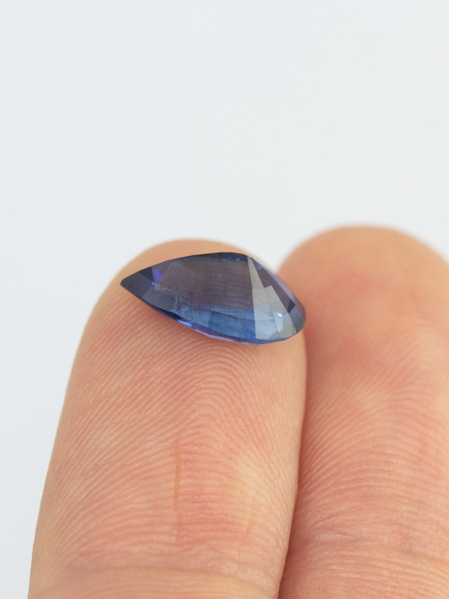 2.75CT Blue Sapphire Inventory SKU SAPEARN-03