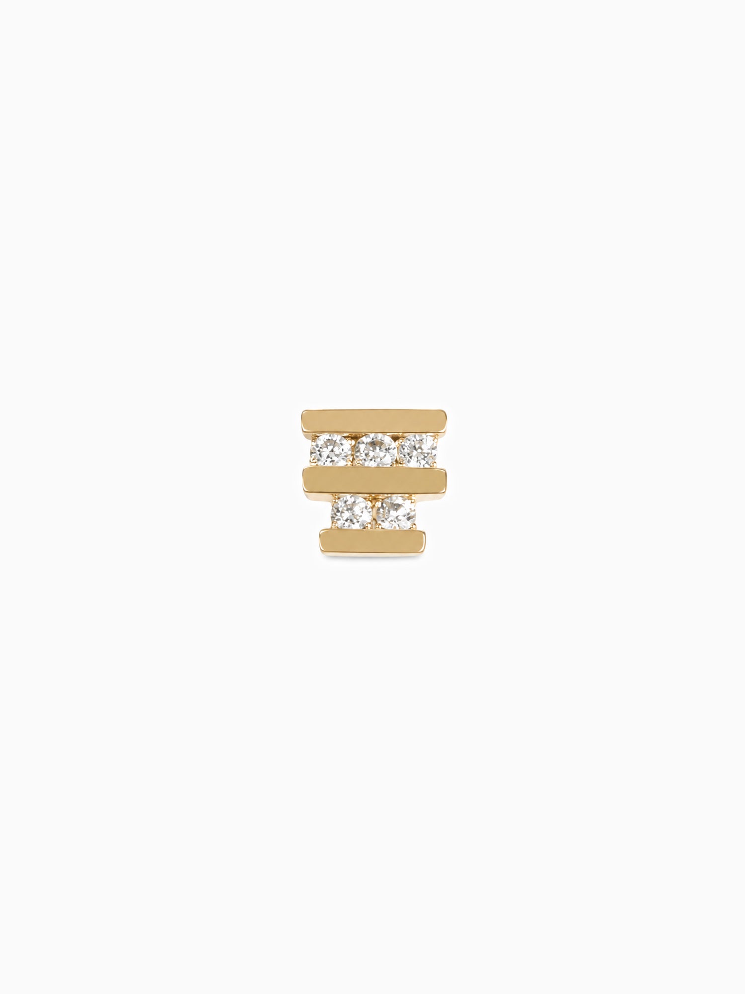 Diamond stud earring stud fine jewelry art deco fine jewelry