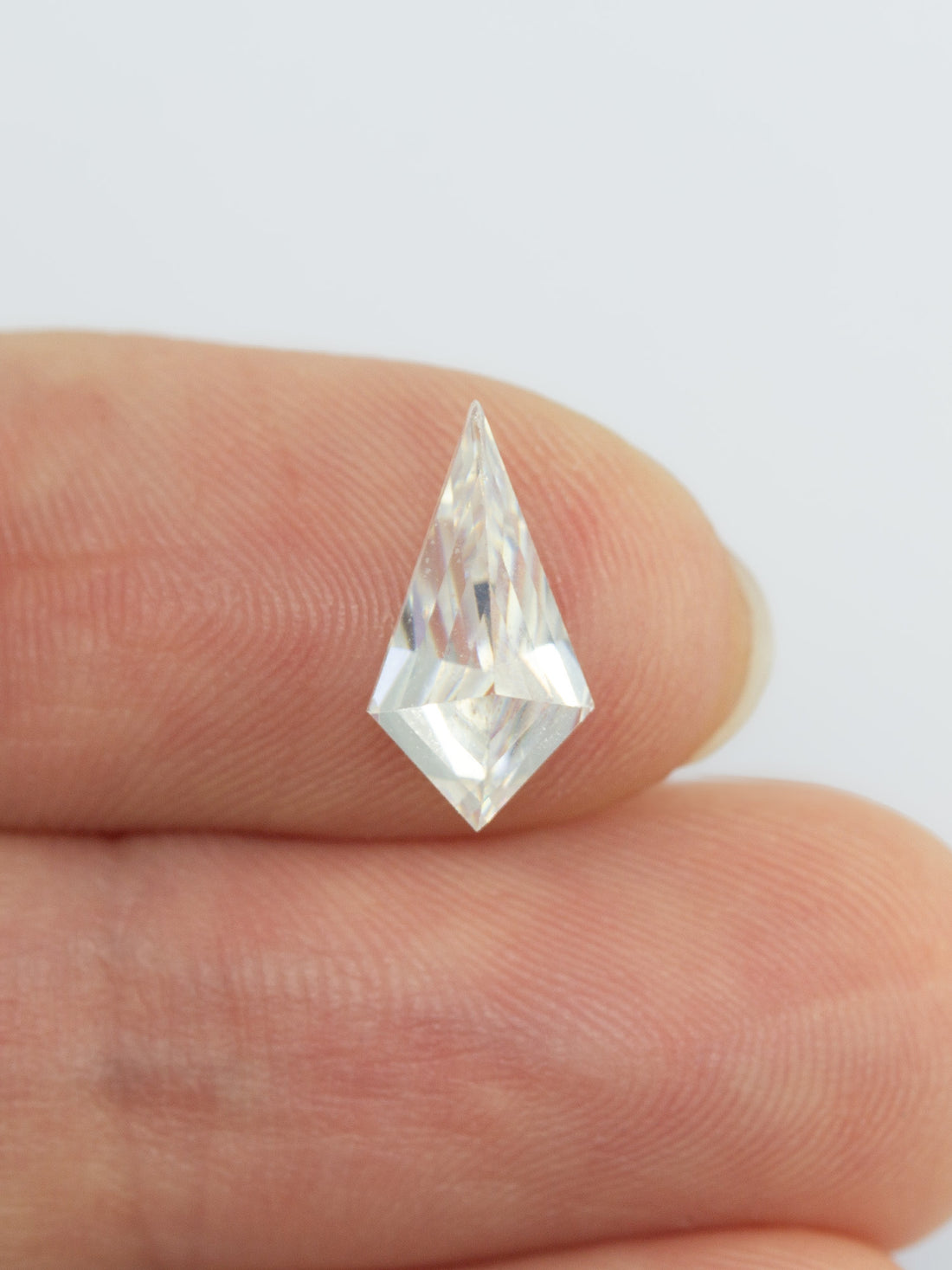 1.38CT White Moissanite Inventory SKU MSKITE-05