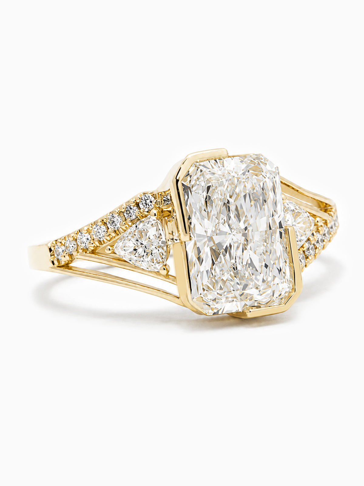 fine jewelry 14k yellow gold proposal ring engagement ring unique modern art deco classic wedding ring diamond wedding ring