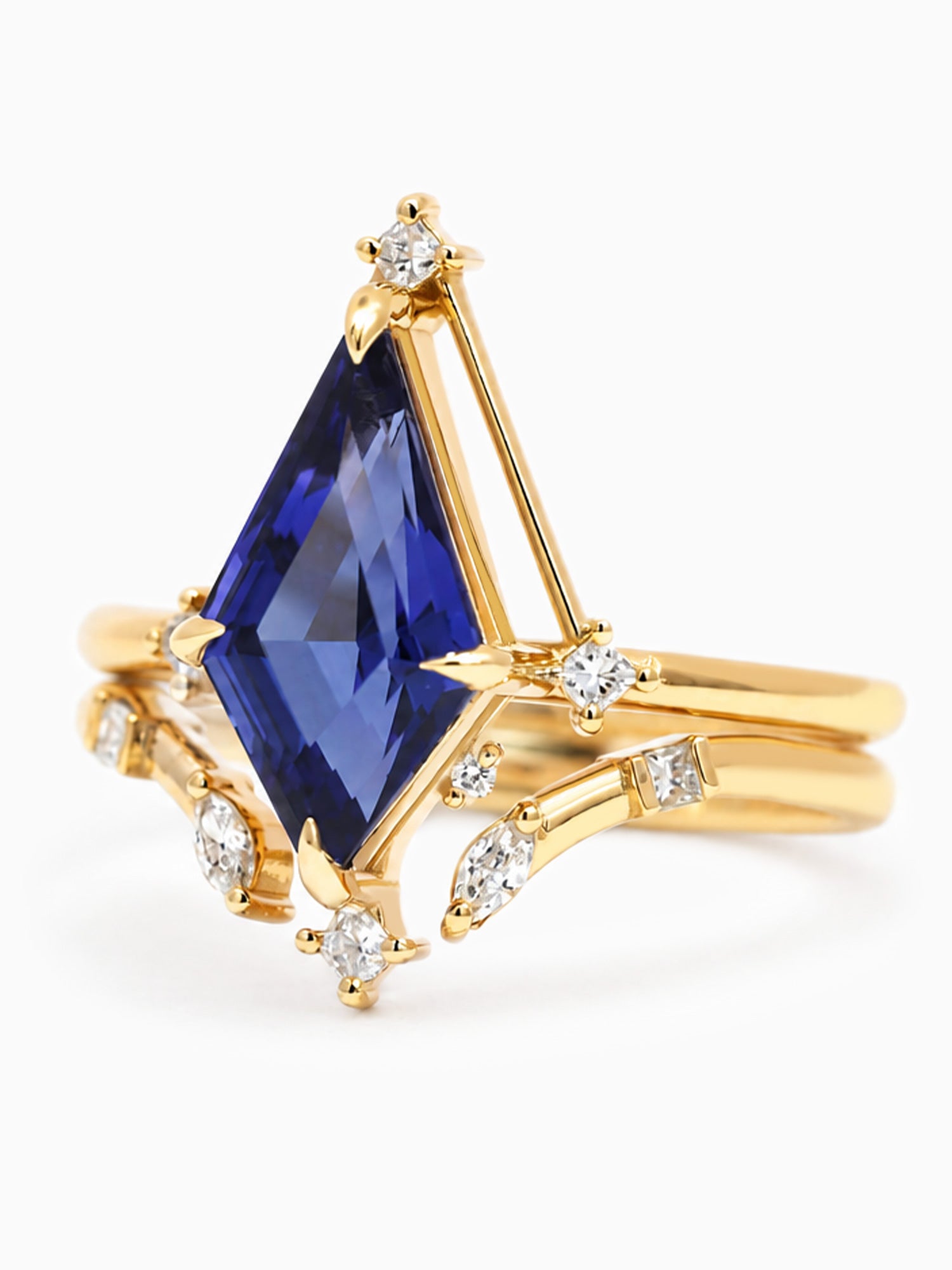 Polaris Ring Set (Ring & Band)