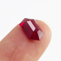 2.5CT Ruby Hexagon Inventory SKU RBHEX-01